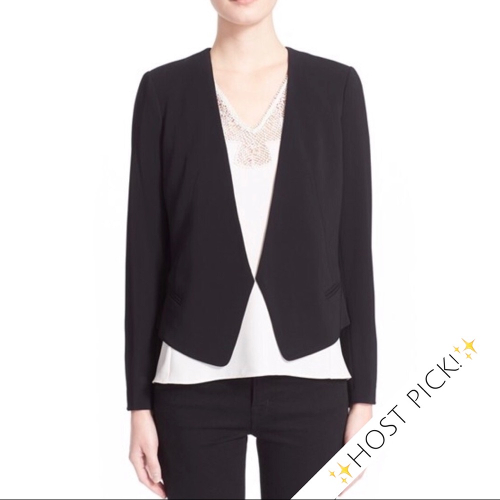✨HP!✨NWT Rebecca Taylor Black Blazer Suit Jacket